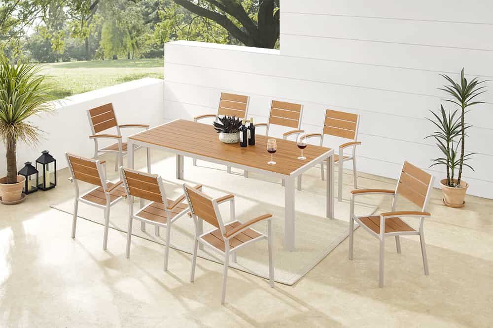 riess-ambiente Gartentisch DESIGNO 205cm natur / günstig online kaufen