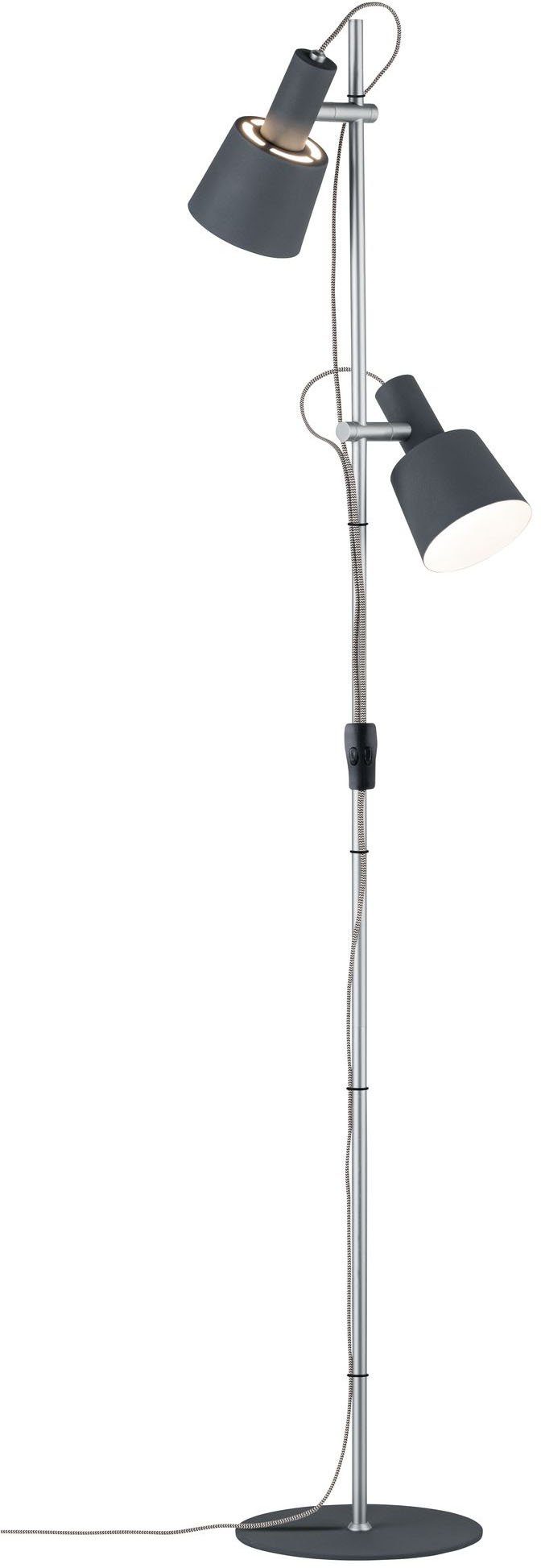 Paulmann LED Stehlampe Haldar, ohne Leuchtmittel, günstig online kaufen
