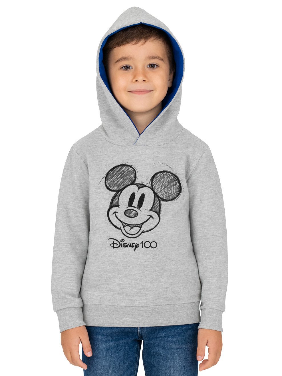 United Labels® Sweatshirt Disney 100 - Mickey Mouse Hatch - Hoodie