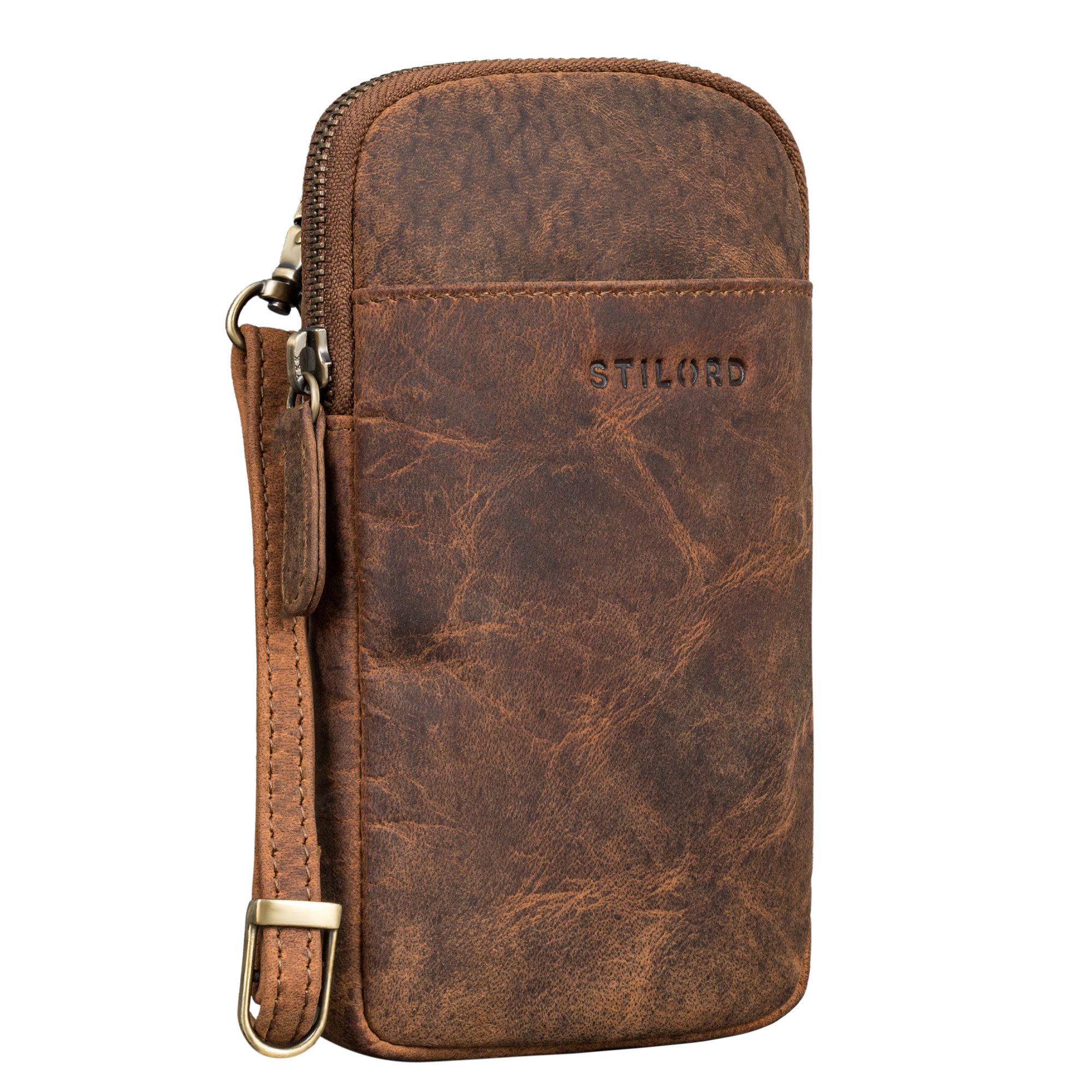 STILORD Handtasche "Loki" Brustbeutel Leder Handytasche günstig online kaufen