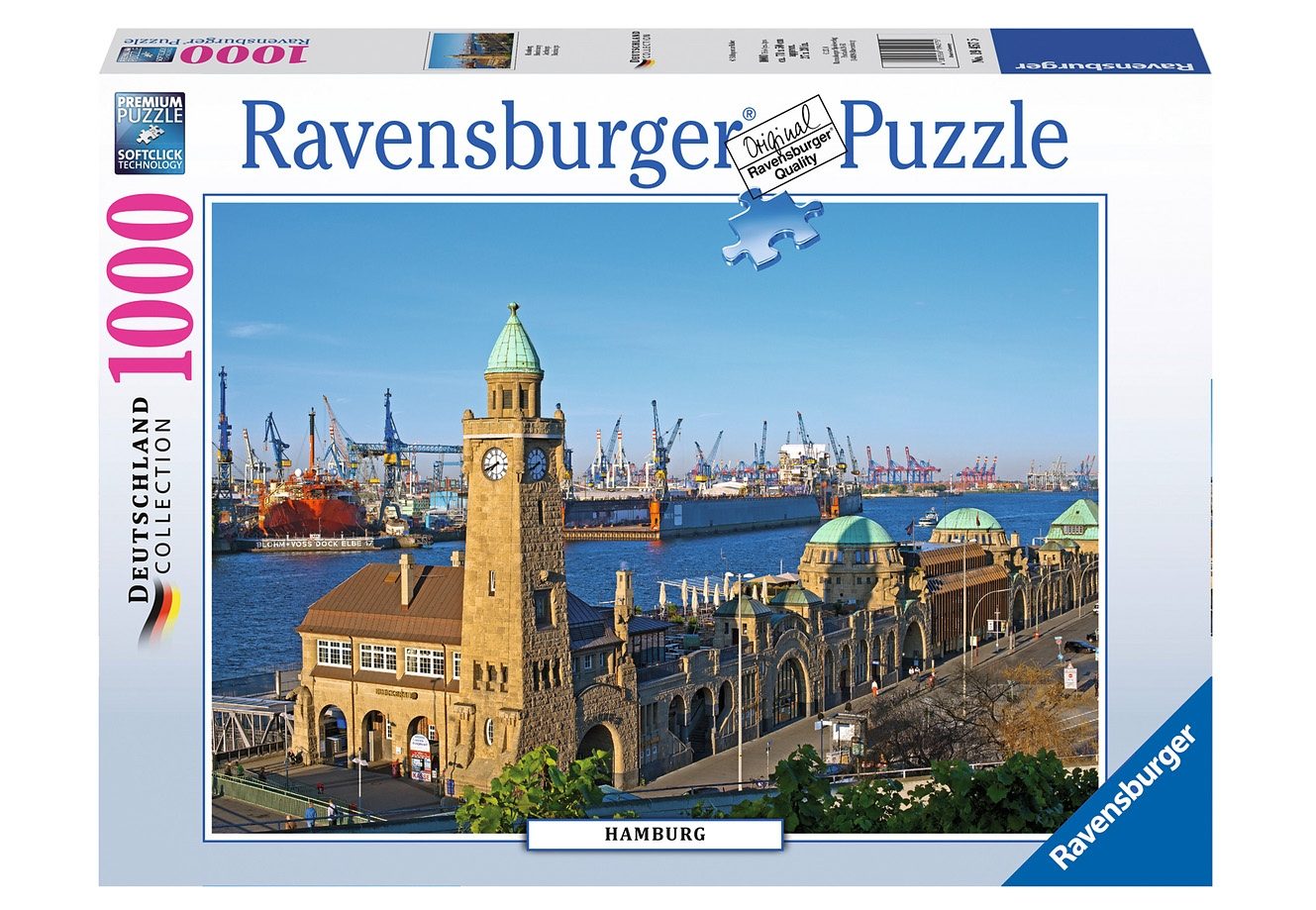 Ravensburger Puzzle »Hamburg«, 1000 Puzzleteile, Made in Germany online kaufen OTTO