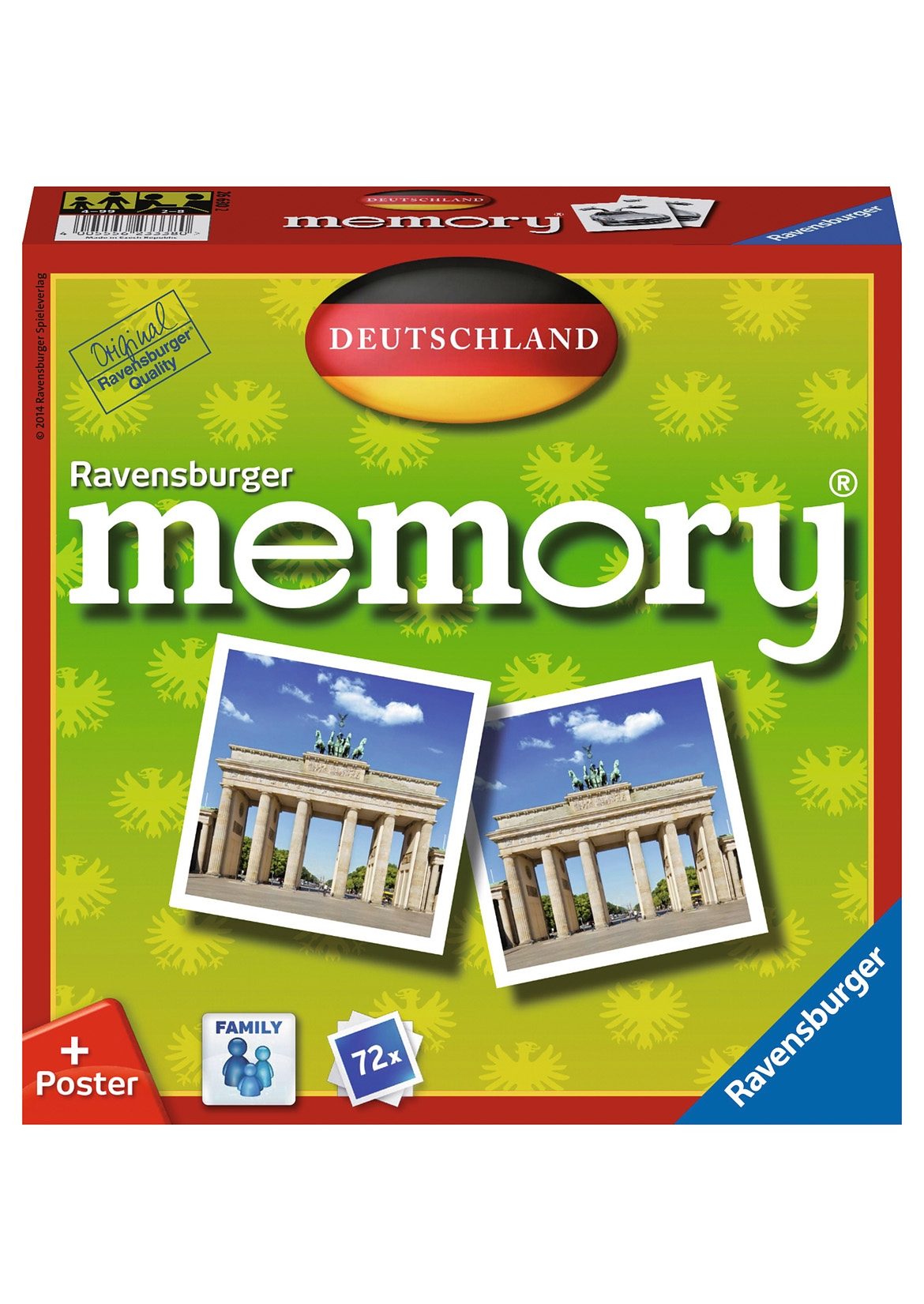 Image of RAVENSBURGER 266302 Deutschland memory®