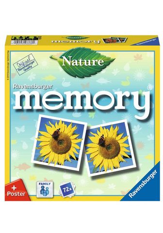 RAVENSBURGER Spiel "Nature memory®"