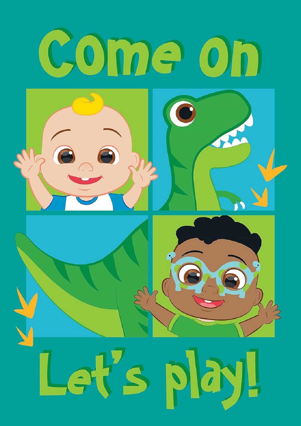 Wohndecke 100x150 cm Kuscheldecke - Weiche Wohndecke, COCOMELON