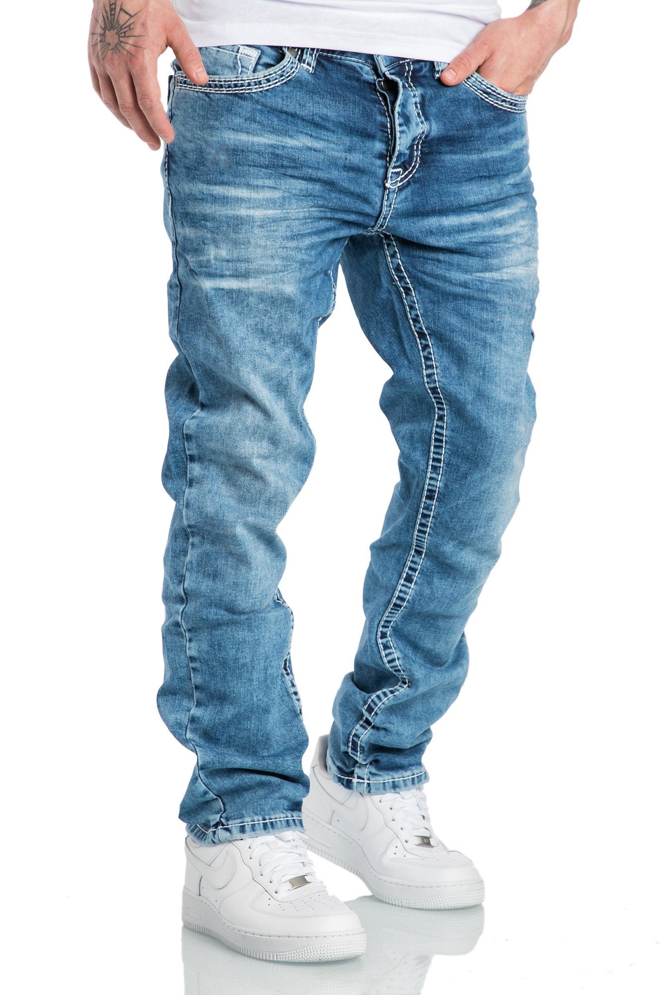 Amaci&Sons Stretch-Jeans Raleigh Jeans Regular Slim