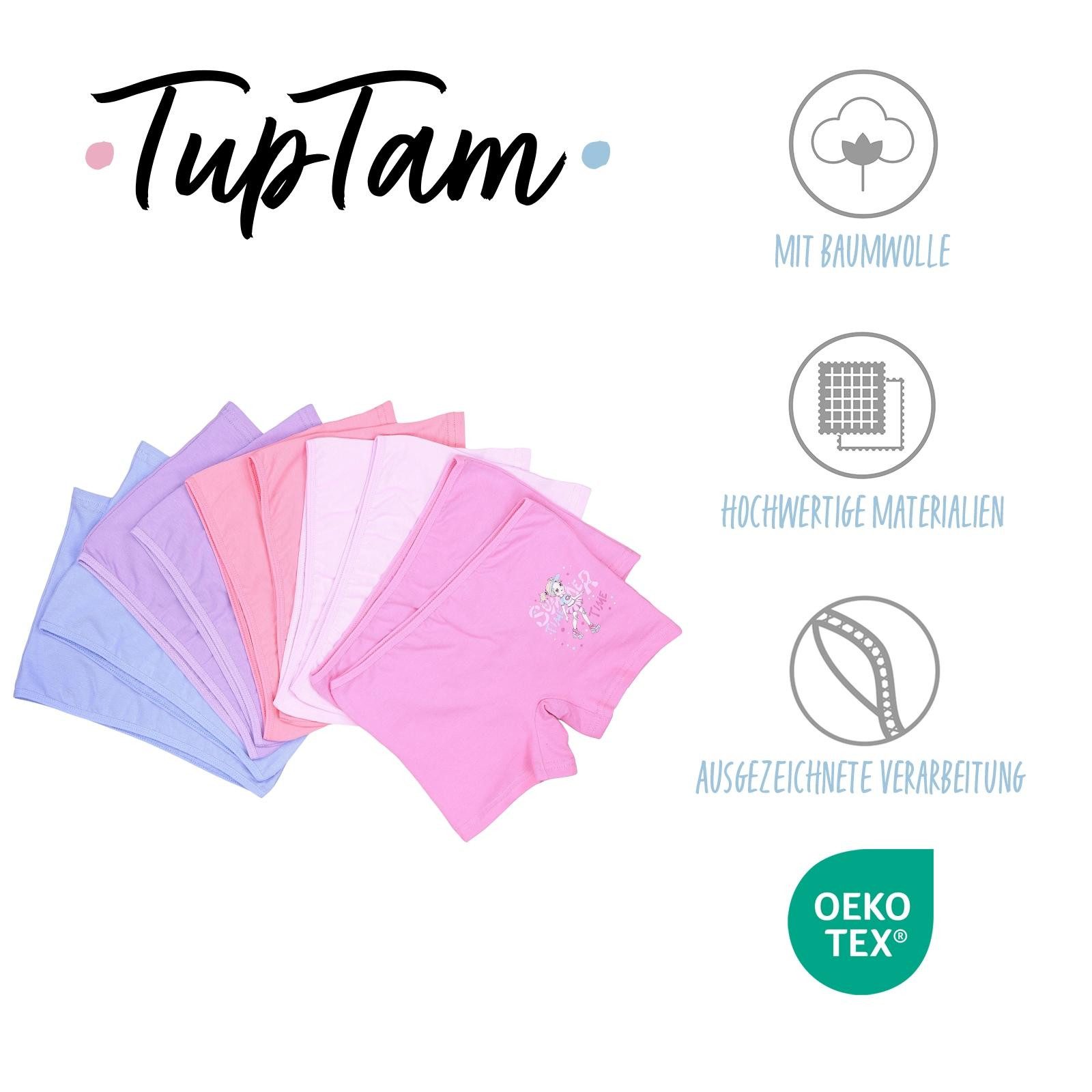 TupTam Boxershorts TupTam Unterhosen Mädchen Shorts 10er Pack