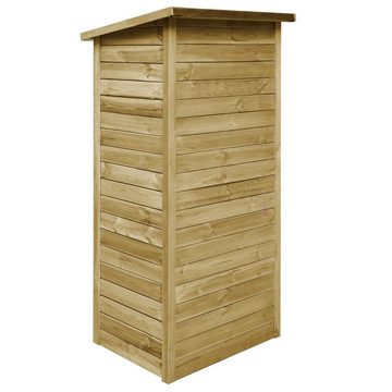 DOTMALL Garten-Geräteschrank Geräteschuppen Imprägniertes Kiefernholz 88x76x175 cm