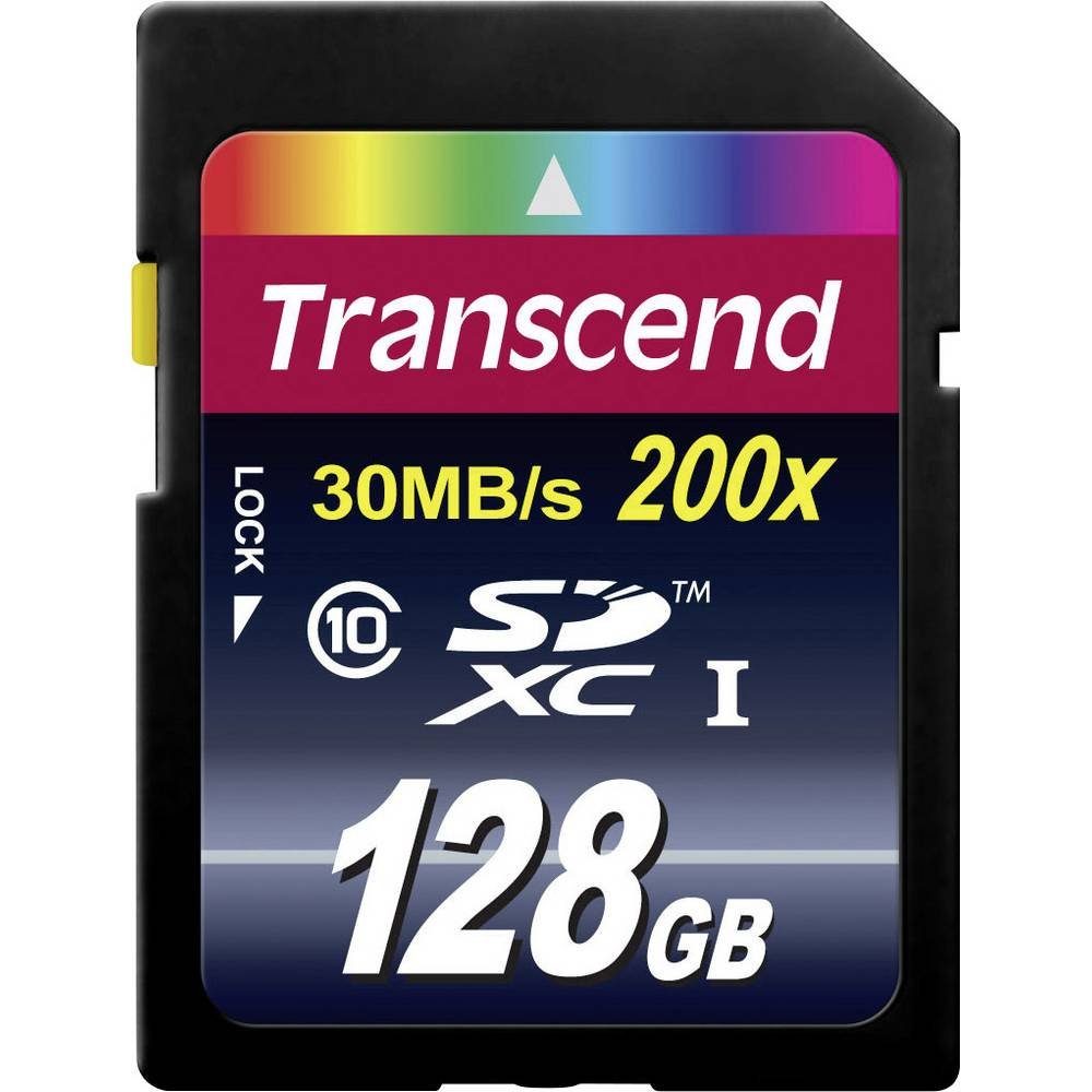 Transcend SDXC Karte 128GB Class 10 TS128GSDXC10 Speicherkarte