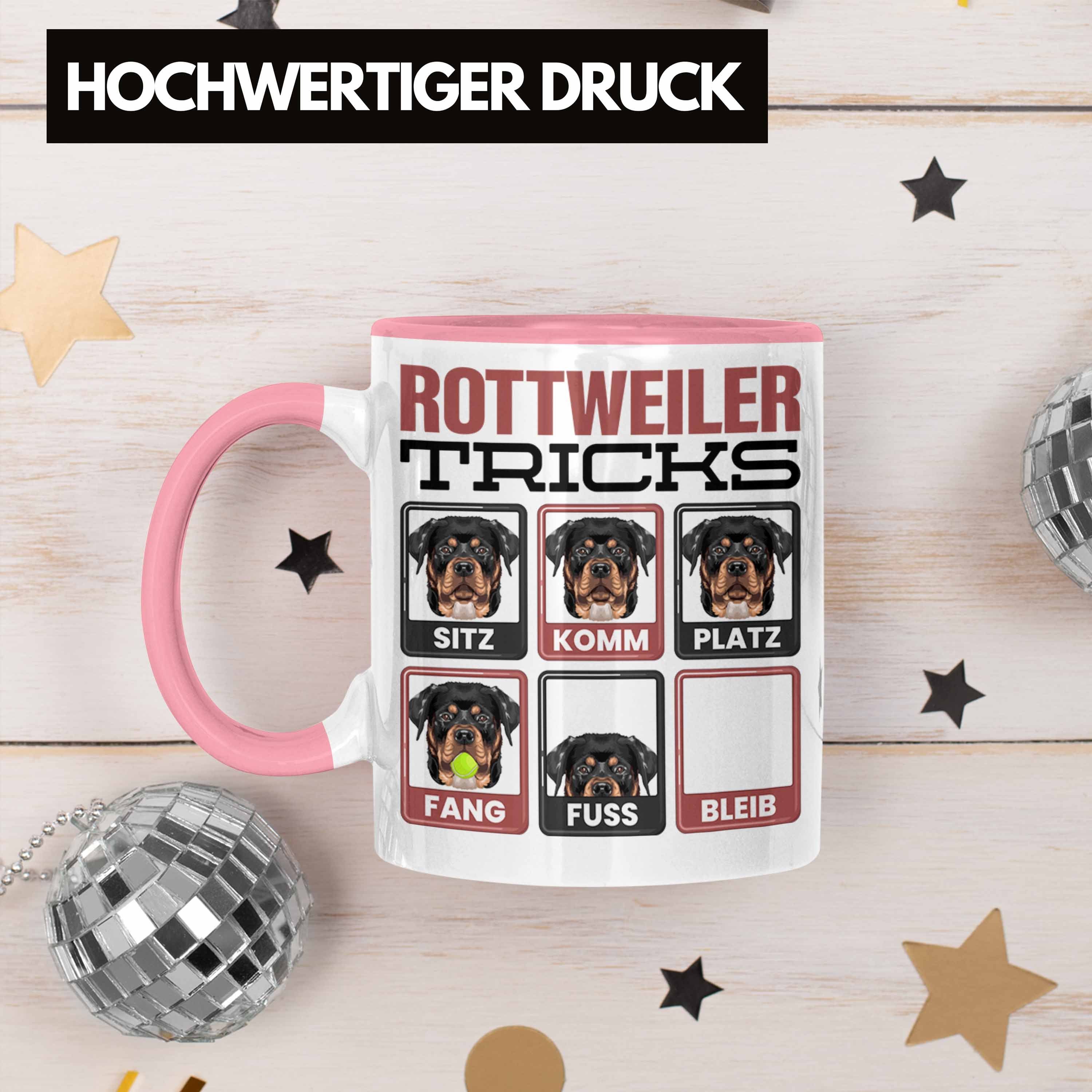 Rottweiler Trendation Spruch Geschenk Rosa Besitzer Tasse Rottwe Tasse Geschenkidee Lustiger