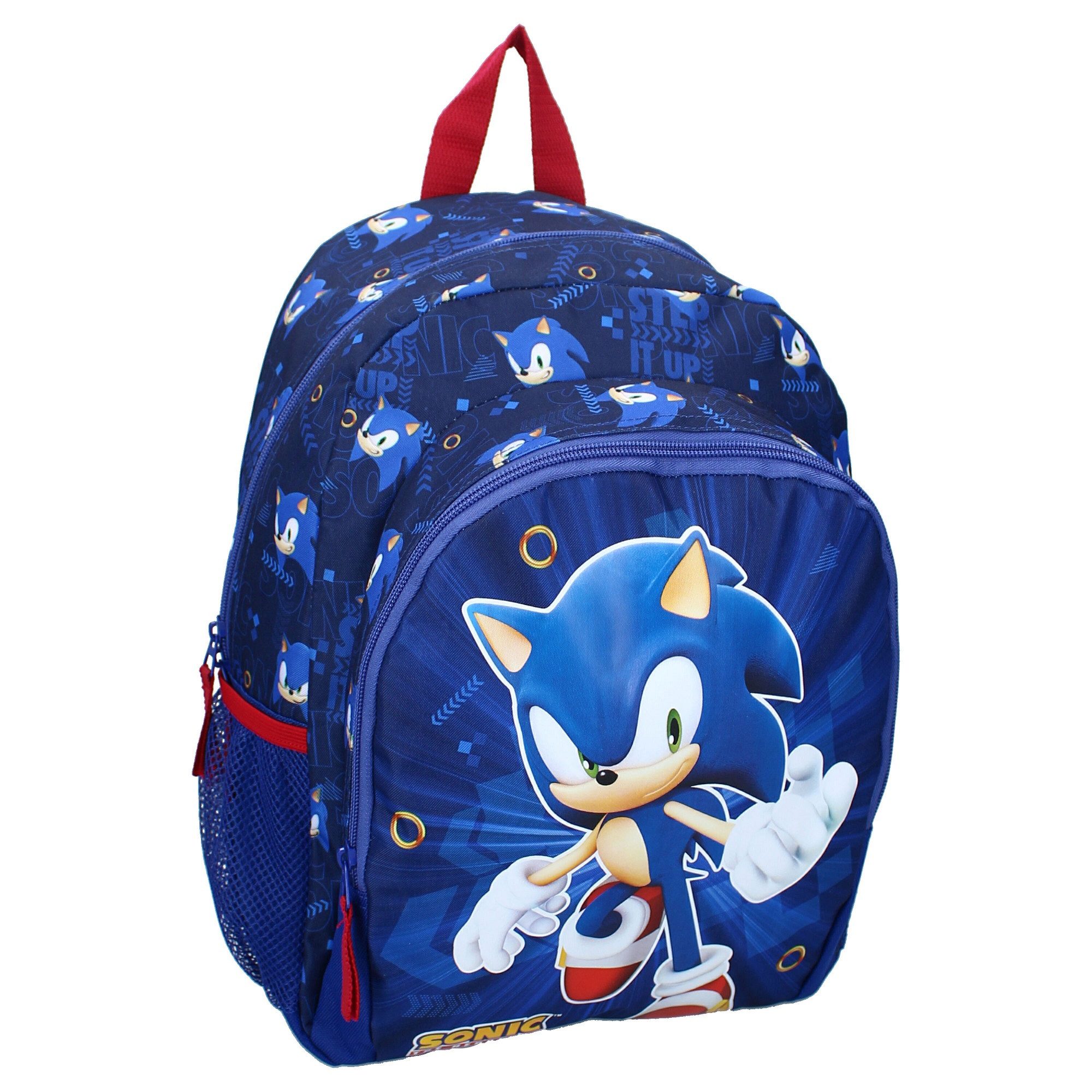 Vadobag Kinderrucksack Sonic Rucksack Jungs Mädchen Kinder Rucksack Polyester