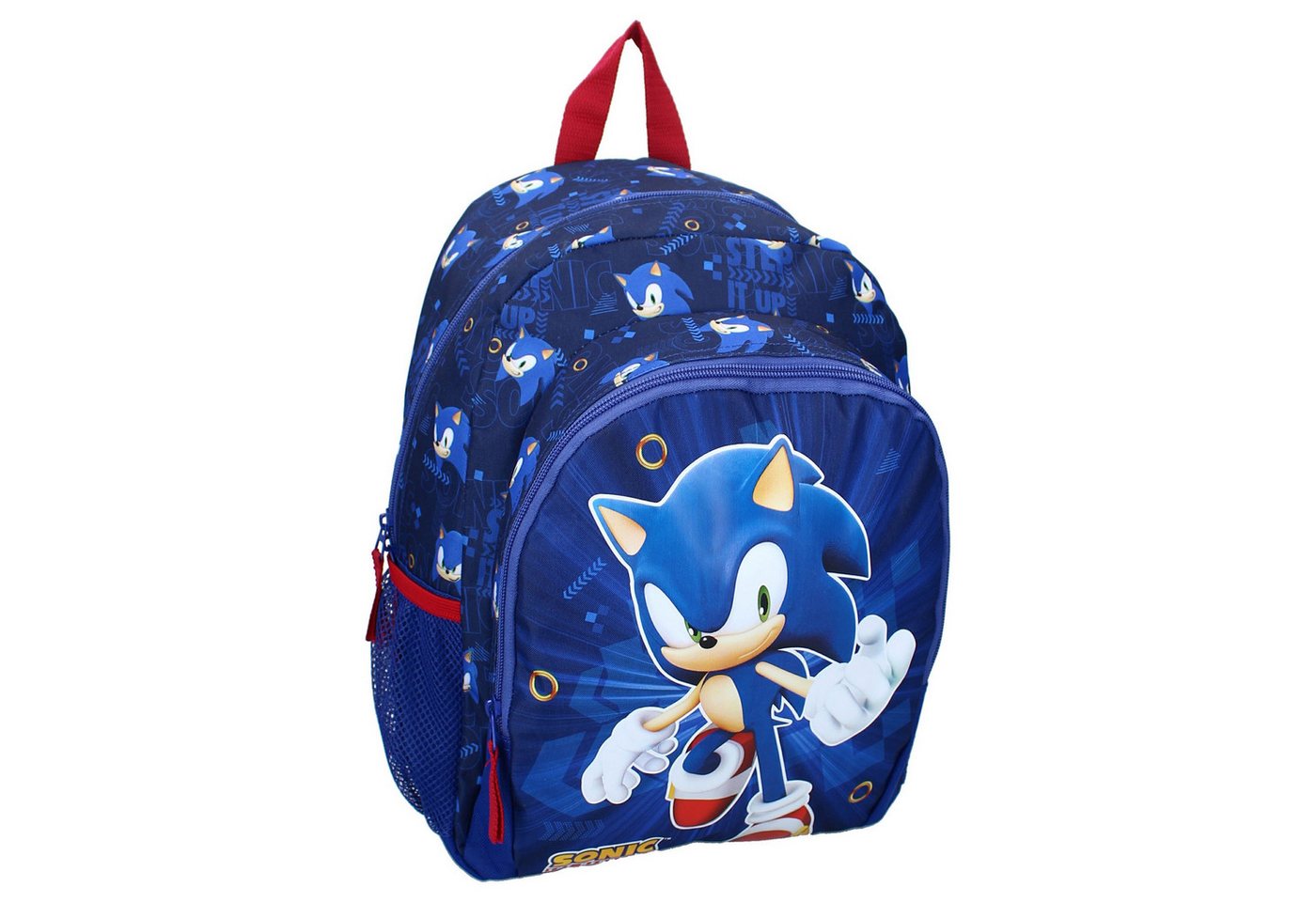 Vadobag Kinderrucksack Sonic Rucksack Jungs Mädchen Kinder Rucksack Polyester