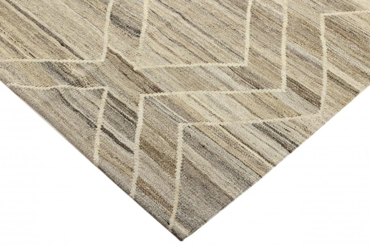 Orientteppich Berber Trading, Kelim rechteckig, Nain Höhe: mm 207x287 Moderner Handgewebter Orientteppich, 3 Design