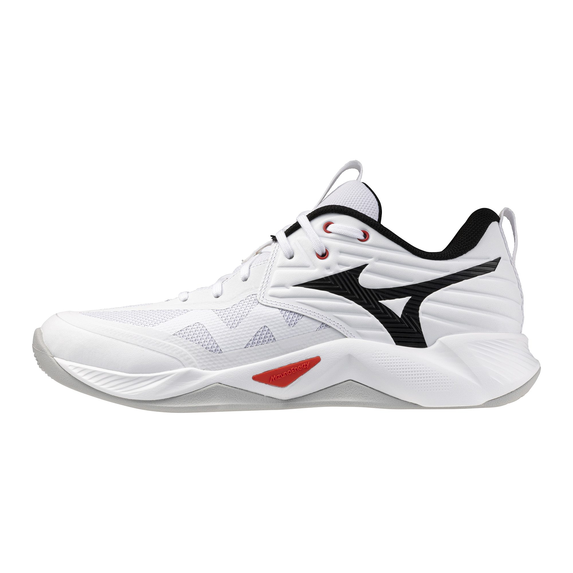 Mizuno WAVE MOMENTUM PRO LivingCoral/SnowWhite Handballschuh
