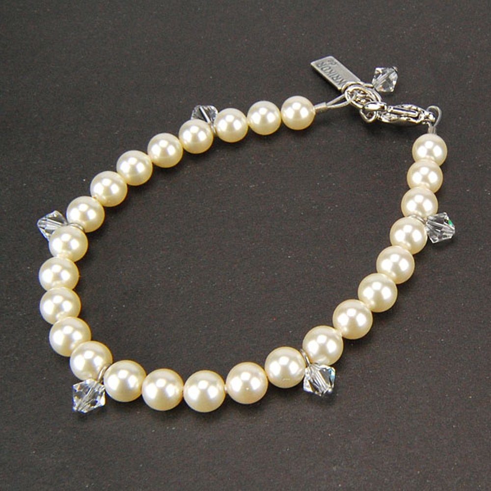 Krikor® Collection Perlenarmband 7036 (Set, 1-tlg), Perlen-Armband mit Markenbeads und Perlen, made in germany