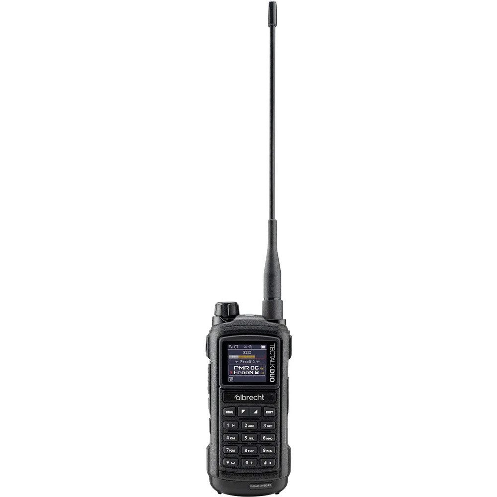 Walkie Talkie Albrecht Albrecht Tectalk Duo, PMR446 + Freenet (1W), Schwarz 29148 PM