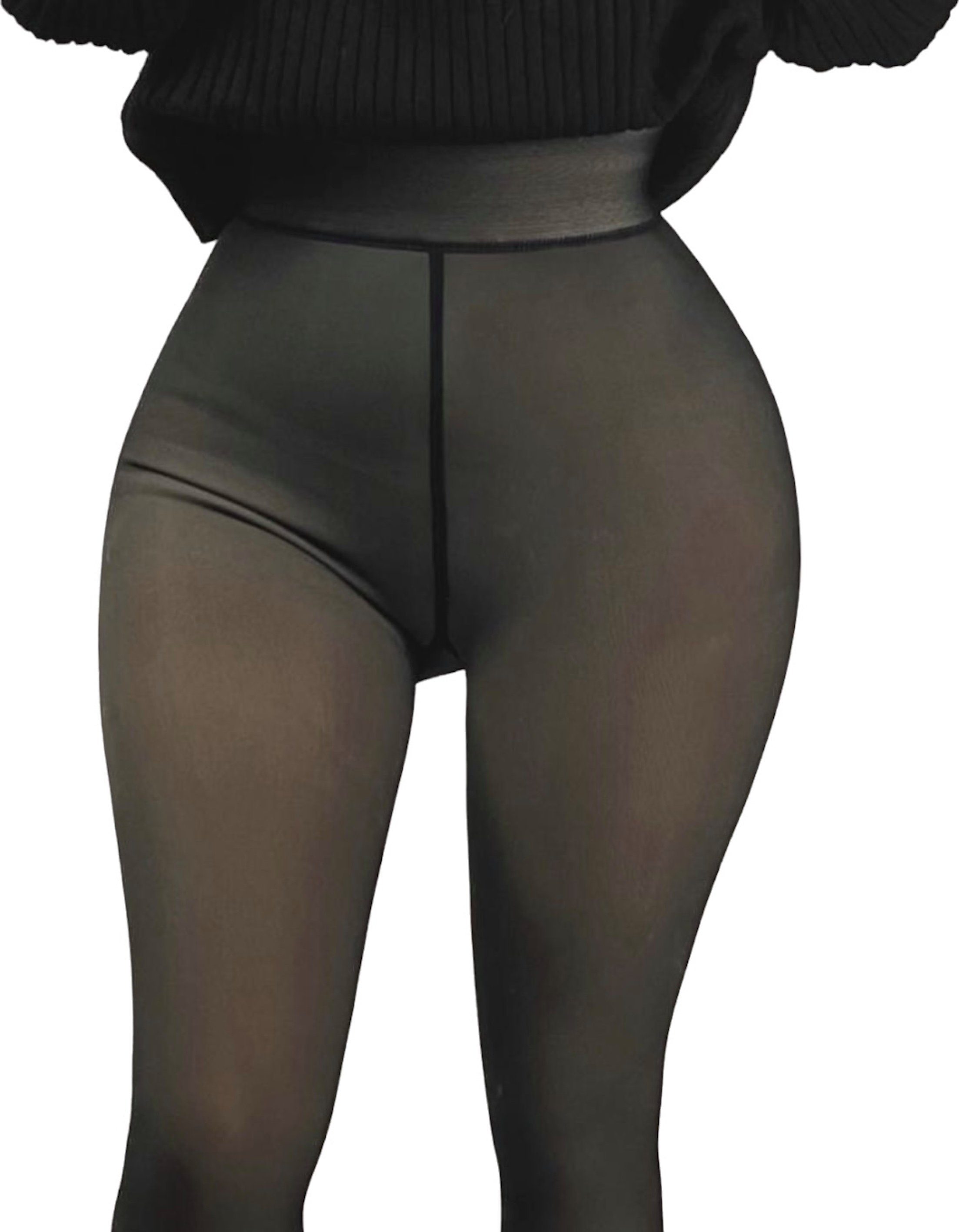 Worldclassca Thermostrumpfhose Worldclassca Thermo Strumpfhose Leggings Winter Gefüttert Fleecefutter