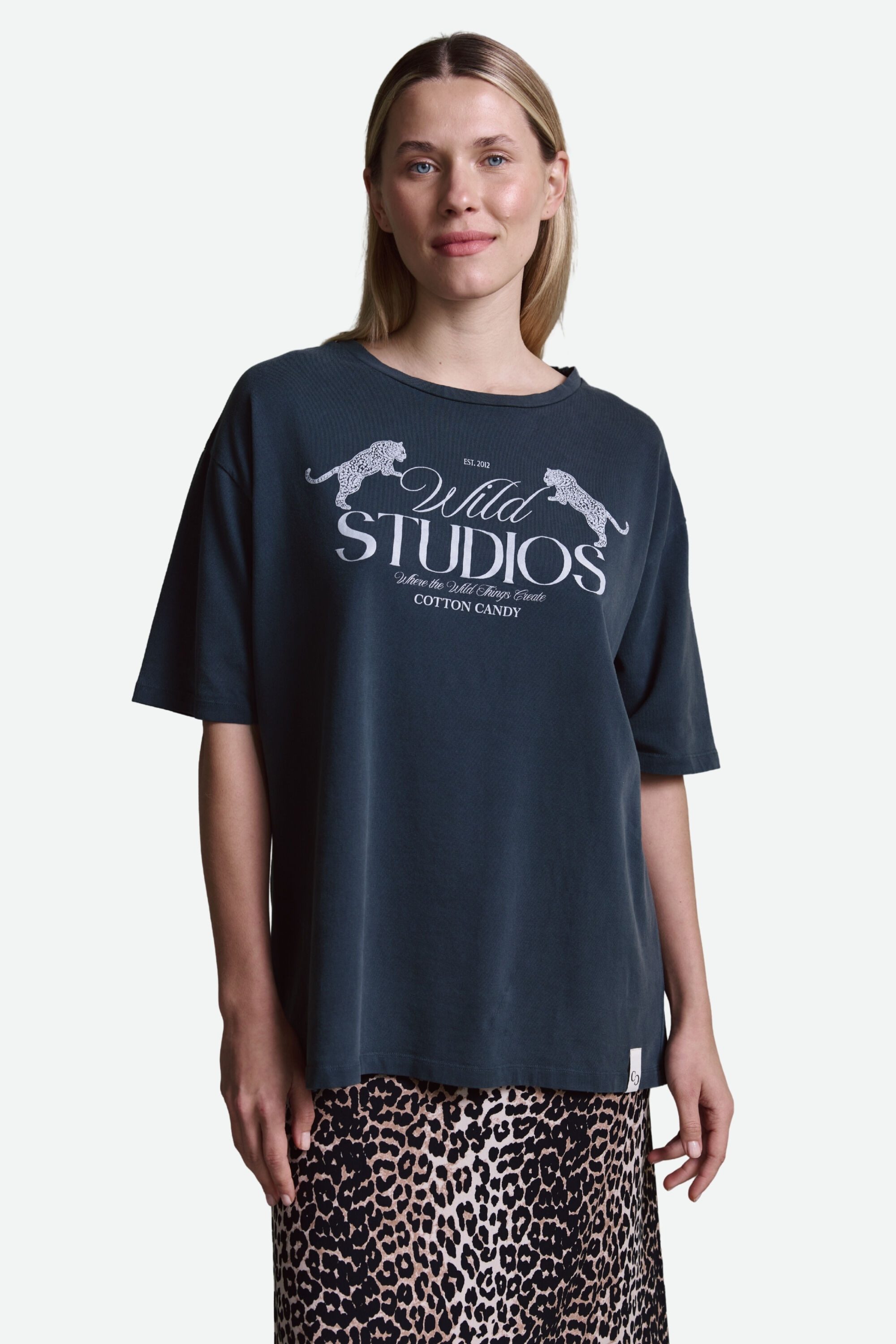 Cotton Candy Print-Shirt (1-tlg) mit Frontprint