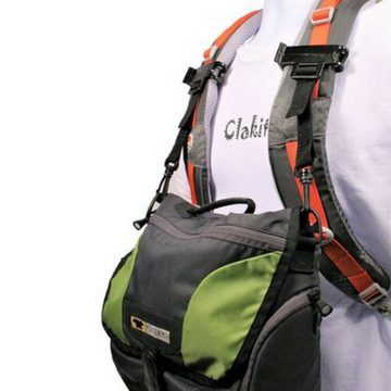 Clakit Clip Klemmhalterung zur Befestigung StrapPack Taschen auf Schultergurt Halterung