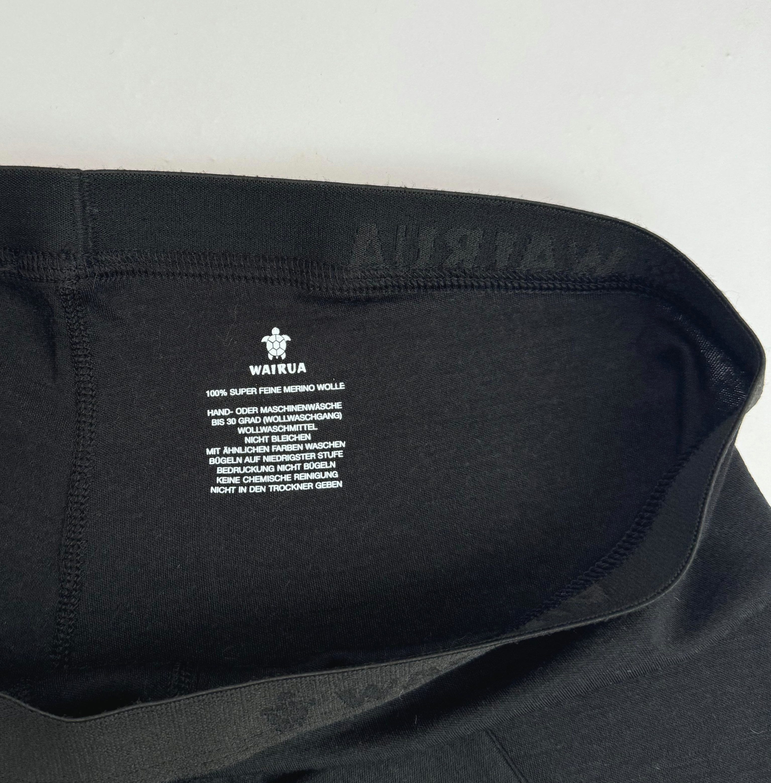 WAIRUA Thermounterhose 100% Merino Wolle 17.2 Micron Super Fein Base Layer Skiunterwäsche ohne kratzende Etiketten