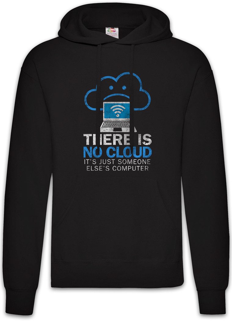 Hoodie There Is No Cloud Herren Hoodie Internet Programmierer PC IT