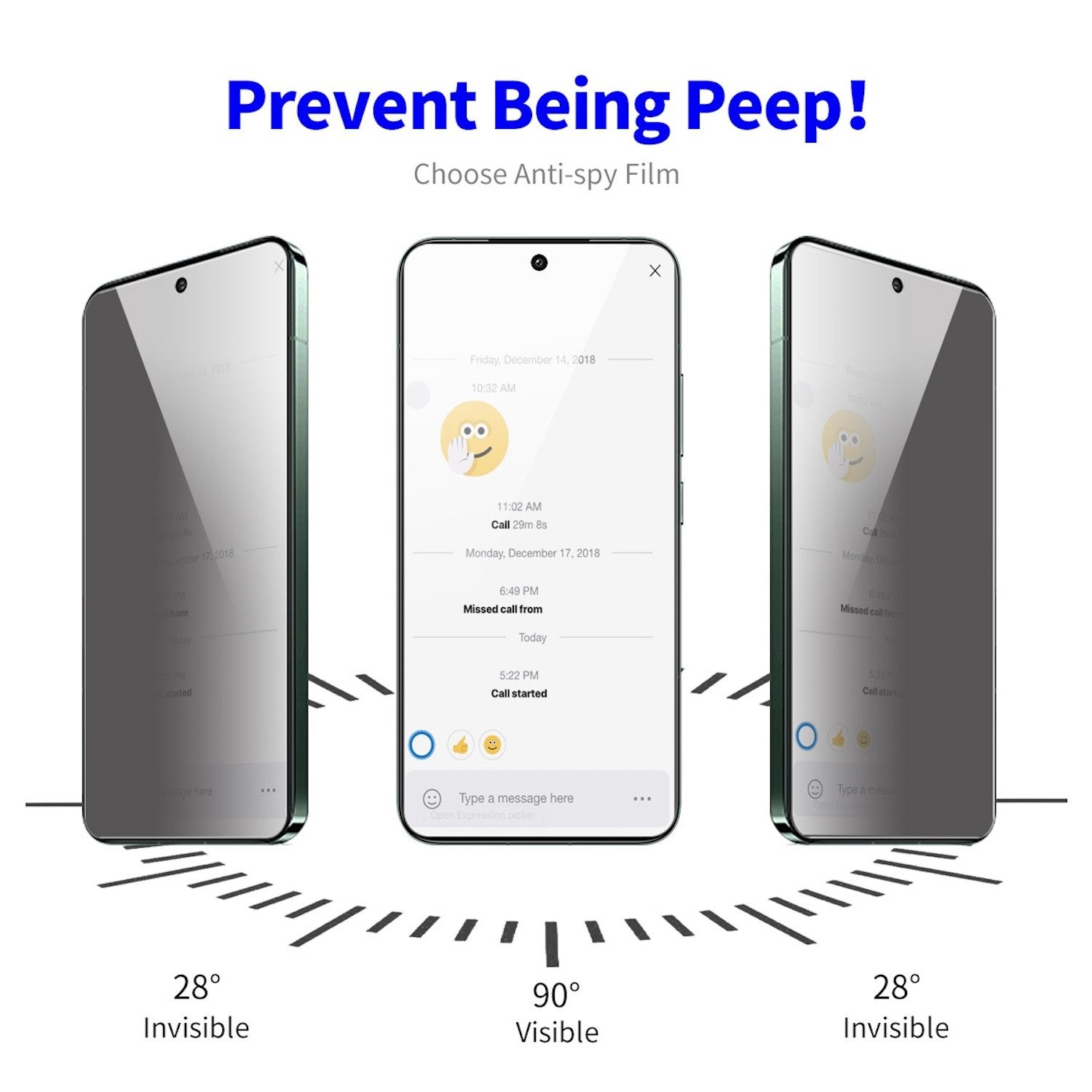 Wigento Handyhülle Für Google Pixel 10 / 10 Pro 2x 2.5D 0,26mm Privacy Display Hart Glas, Spar Set Privacy Display Schutz Glas – Bild 3 von 5