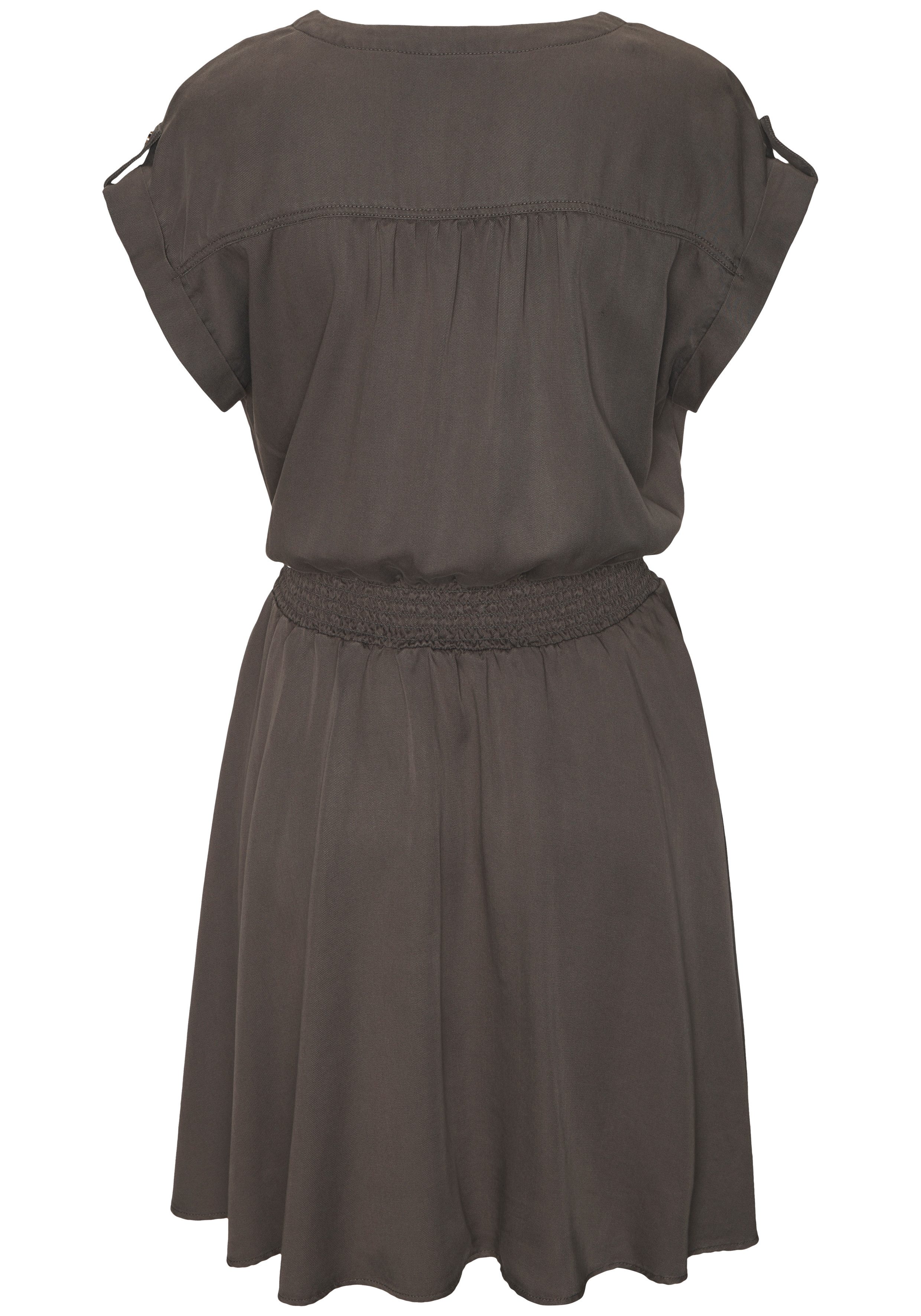 Buffalo Sommerkleid aus weichem Lyocell, Jeansoptik, Sommerkleid günstig online kaufen