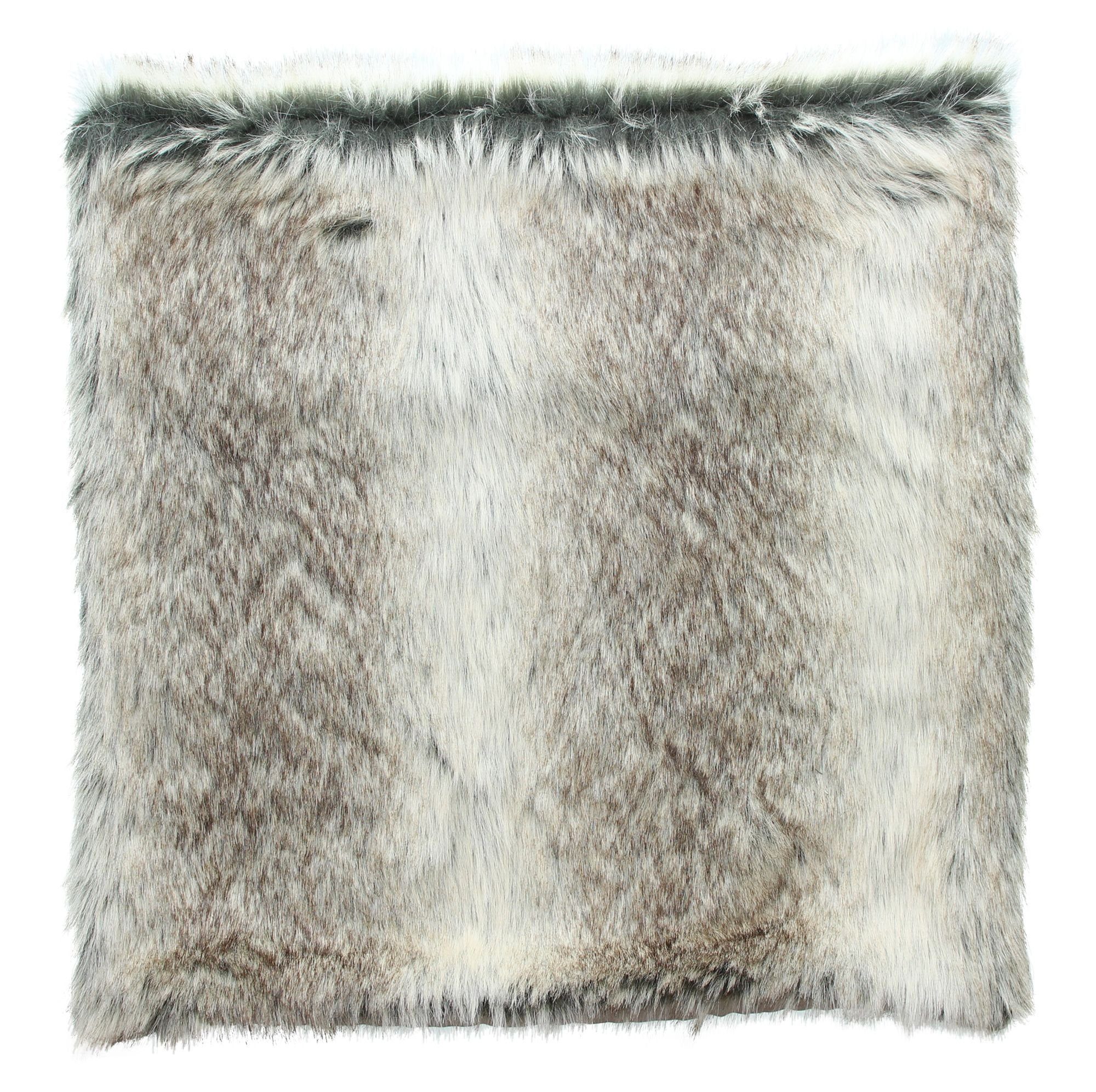 Dekoleidenschaft Kissenhülle "Felloptik" weich, 45x45 cm, edler Kissenbezug günstig online kaufen