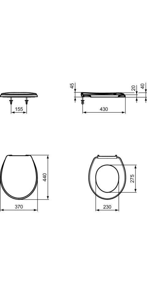 Ideal Standard WC-Sitz