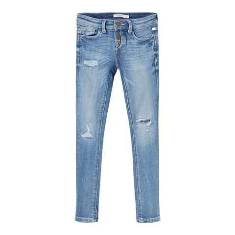 Name It Skinny-fit-Jeans Name It Jungen Skinny Jeans mit Destroyed-Details