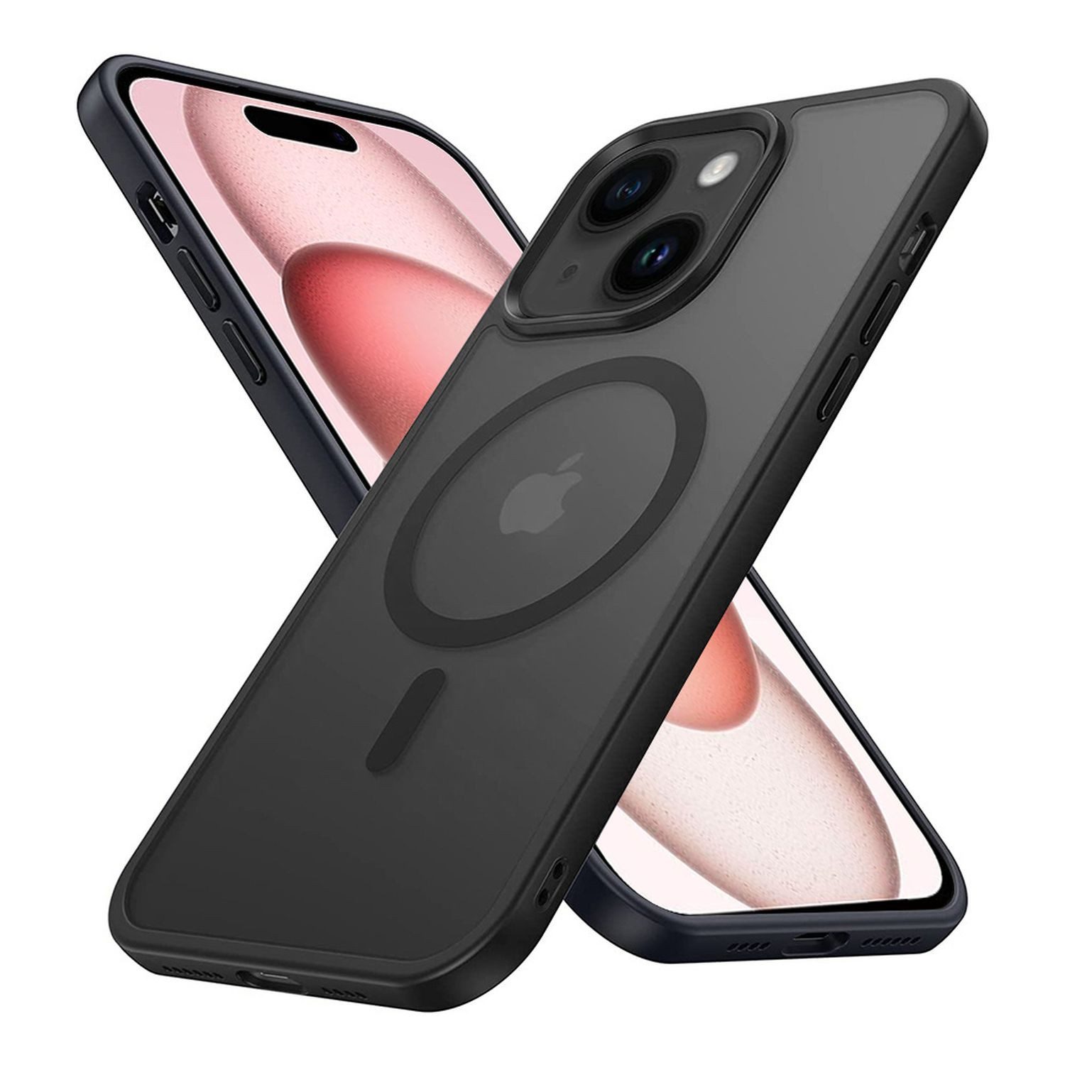 Cadorabo Handyhülle für Apple iPhone 15 PLUS Hülle Apple iPhone 15 PLUS, Hülle kompatibel mit Magsafe Schutzhülle