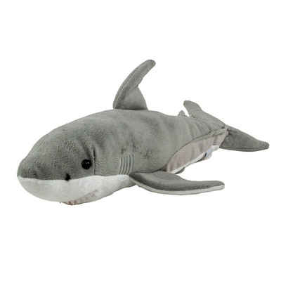 Teddys Rothenburg Kuscheltier Hai 50 cm grau Plüschhai Haifisch Uni-Toys