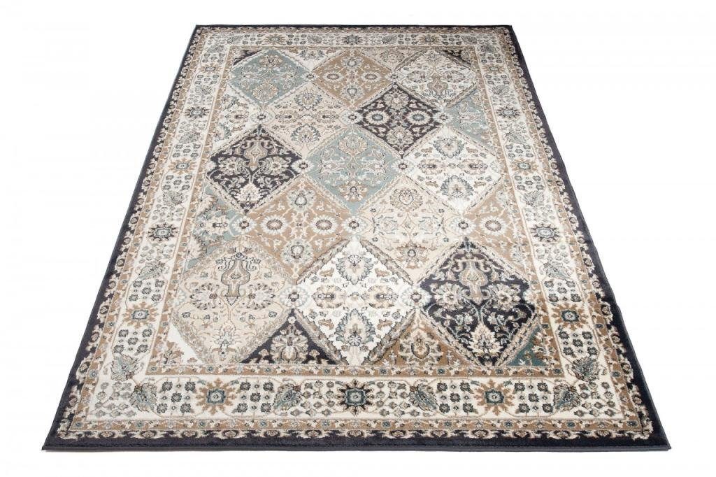 Mazovia Orientteppich Klassisch Patchwork Beige Creme Flur, Diele, Küche, Büro, Fußbodenheizung – Bild 5 von 5
