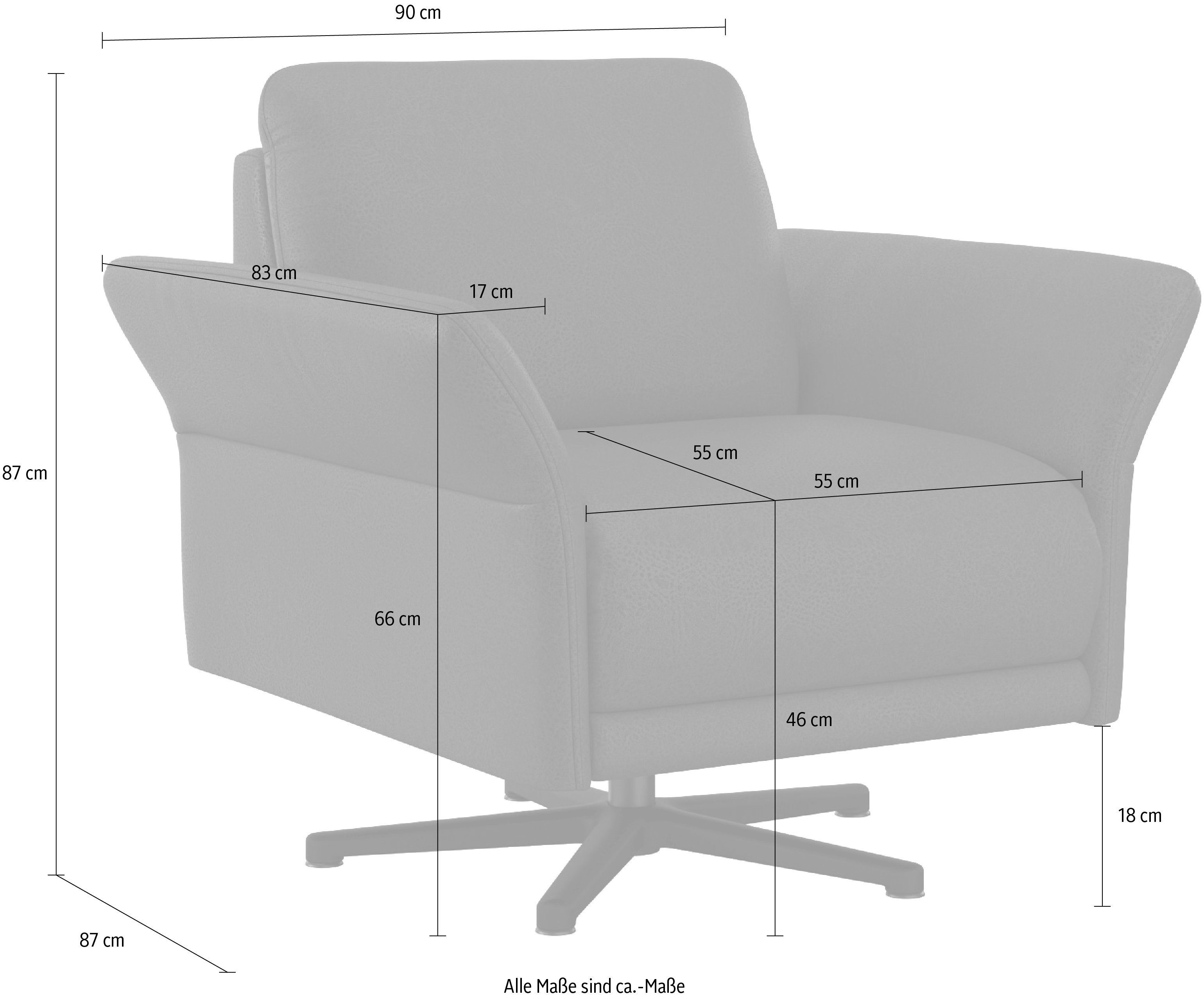 Drehsessel Sternfuss Yolo, mit sit&more