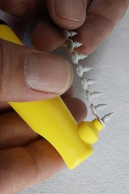 Scorprotect® Steinwolle Nietenstecher gerade für Verschlussnieten aus PVC