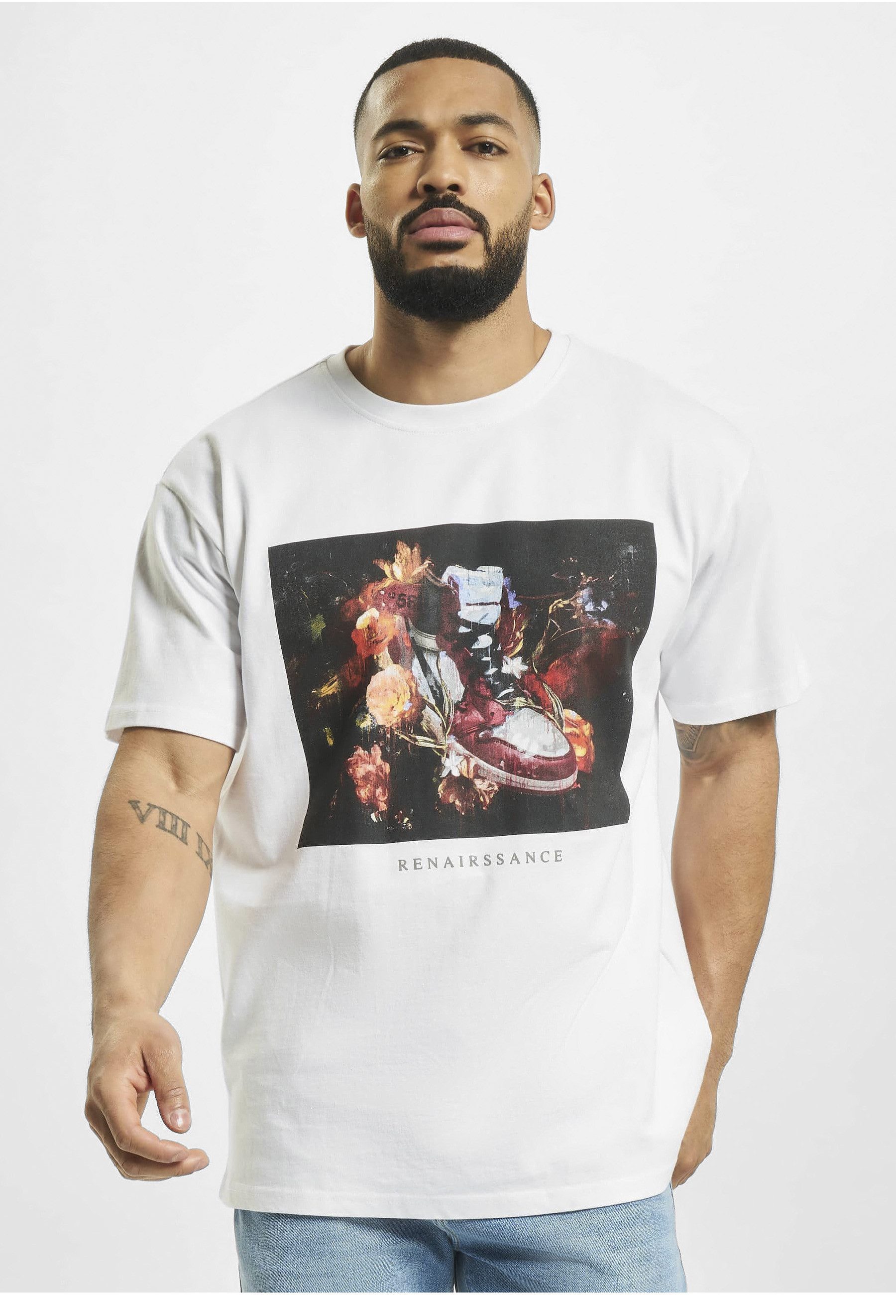 Upscale by Mister Tee T-Shirt Upscale by Mister Tee Unisex Renairssance Painting Oversize Tee (1-tlg)