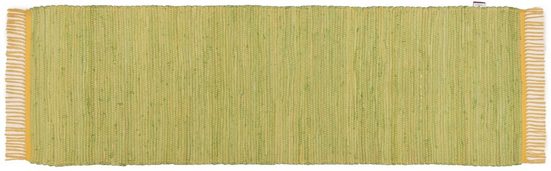 Läufer »Cotton Colors«, TOM TAILOR, rechteckig, Höhe 8 mm, Flachgewebe, mit Fransen