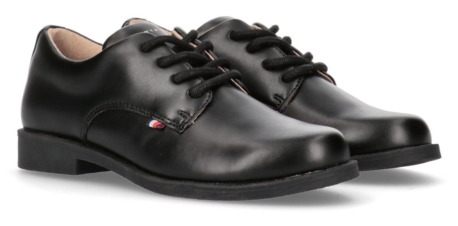 Tommy Hilfiger LOW CUT LACE-UP SHOE Schnürschuh mit dezentem Logoflag, Freizeitschuh, Halbschuh, Schnürschuh