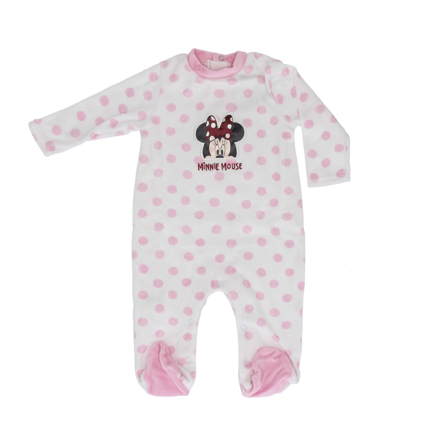Disney Minnie Mouse Strampler Baby Strampler – Süßer Einteiler für Neugeborene