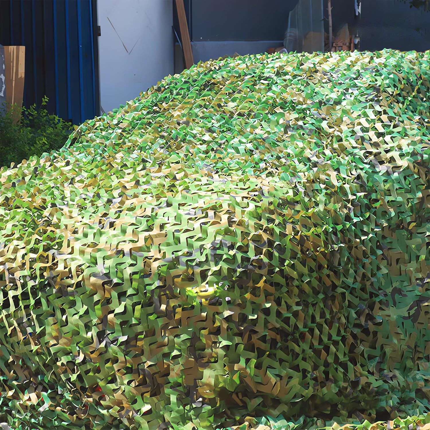 BlingBin Sonnensegel Tarnnetz Jagd Camouflage Netz Tarnung Net für Dekoration Sonnenschutz, (1er Set, 1-tlg., 4 x 6M), Tarnnetz Sichtschutz für Garten Freizeit Camping Party Bar Jagd Deko