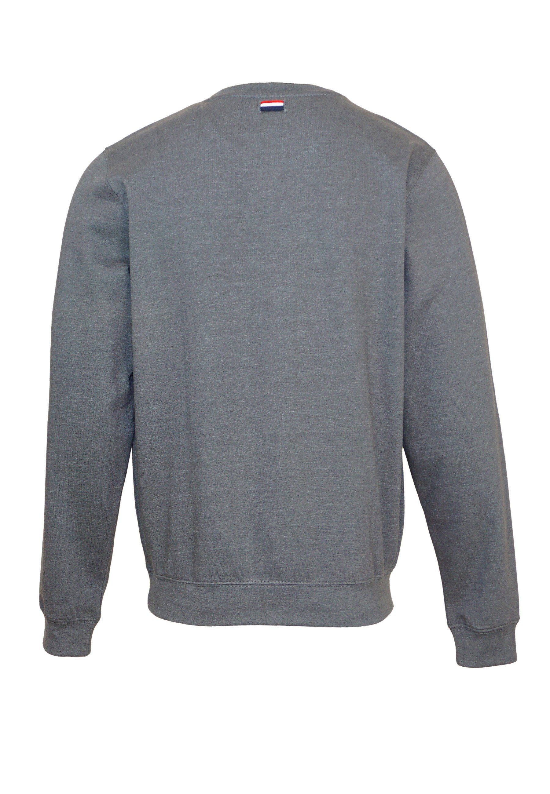 R-Neck Polo Sweater U.S. Assn Pullover Sweatshirt