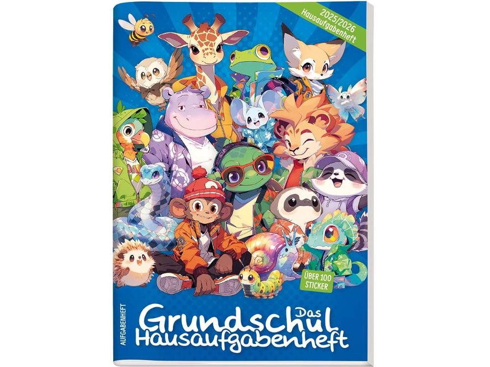 Häfft Schulheft Häfft Grundschul-Hausaufgabenheft 2025/26 DIN A5