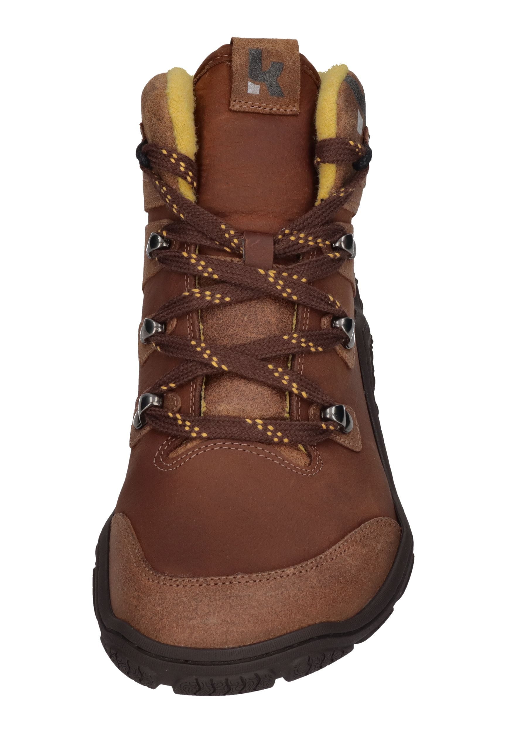 KOEL ROBA MERINO Barfußschuh Chocolate