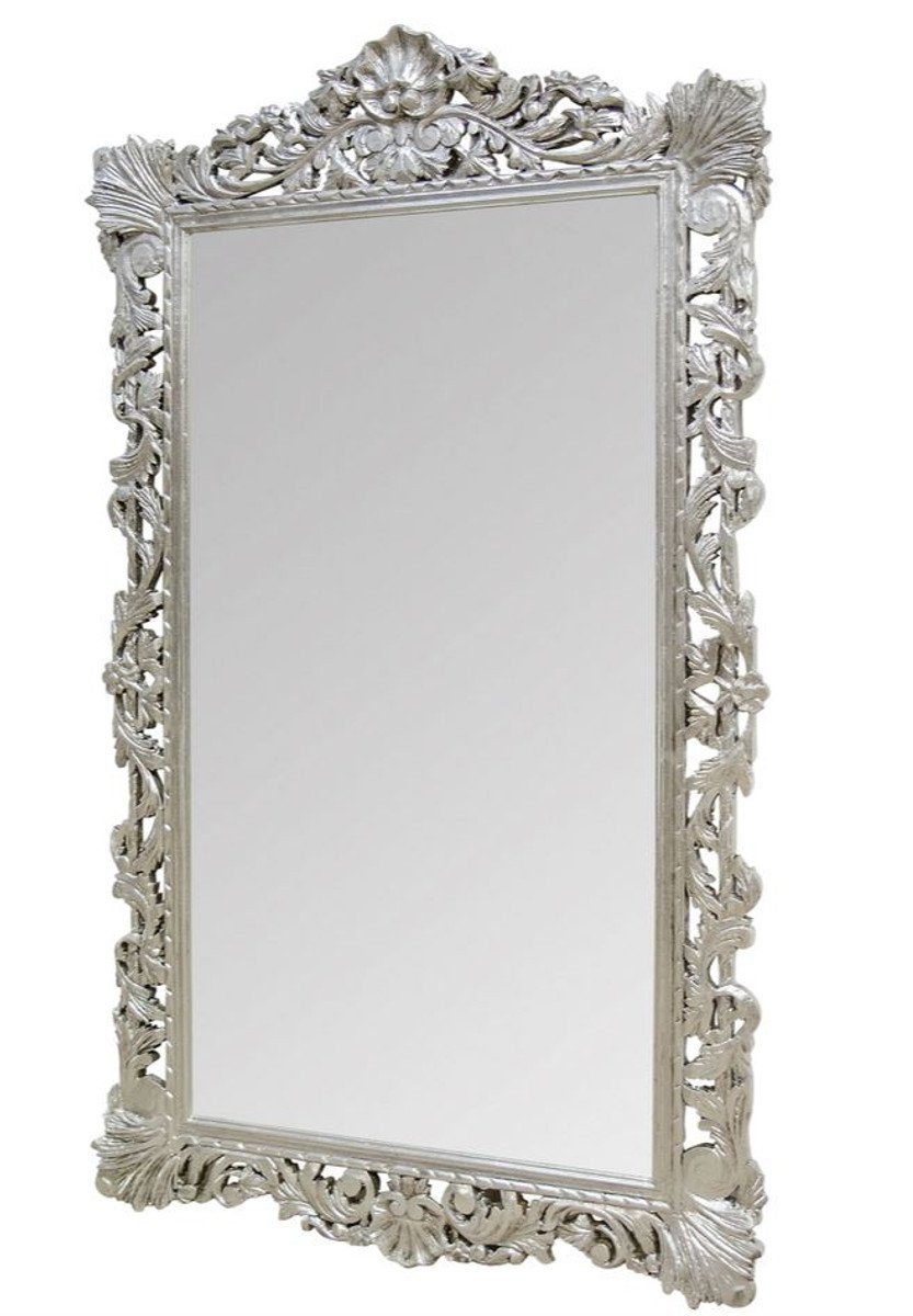 Casa Padrino Barockspiegel H. Wandspiegel x 110 Stil Barock Silber 193 Antik Spiegel cm 
