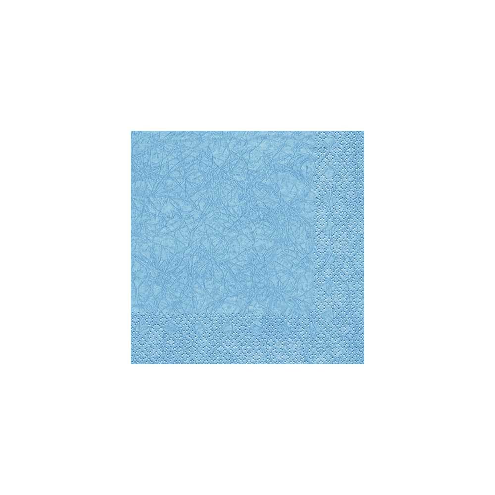 HOME FASHION Papierserviette, Farbe: blau, Höhe: cm