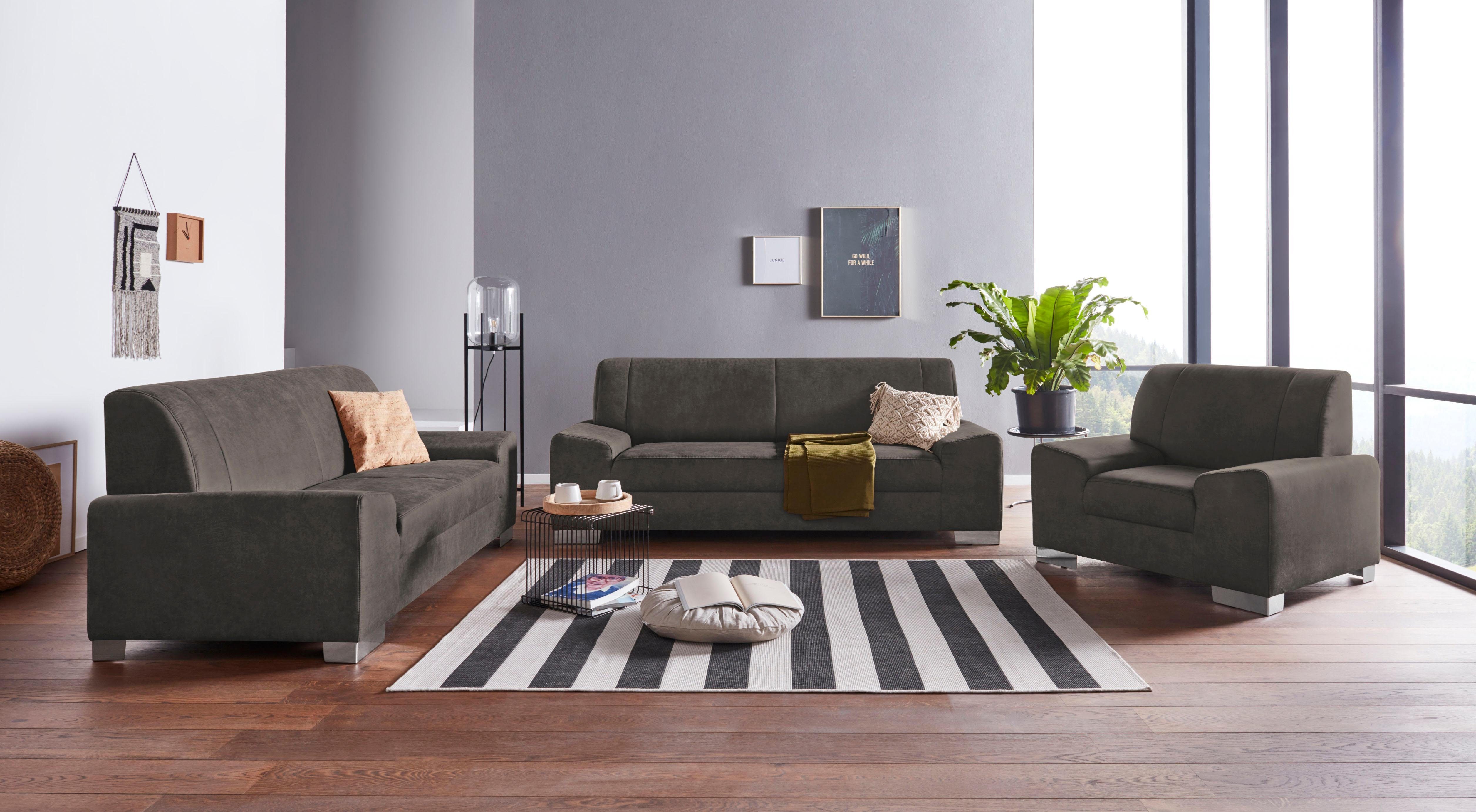 DOMO collection Sessel Anzio, wahlweise mit Federkern