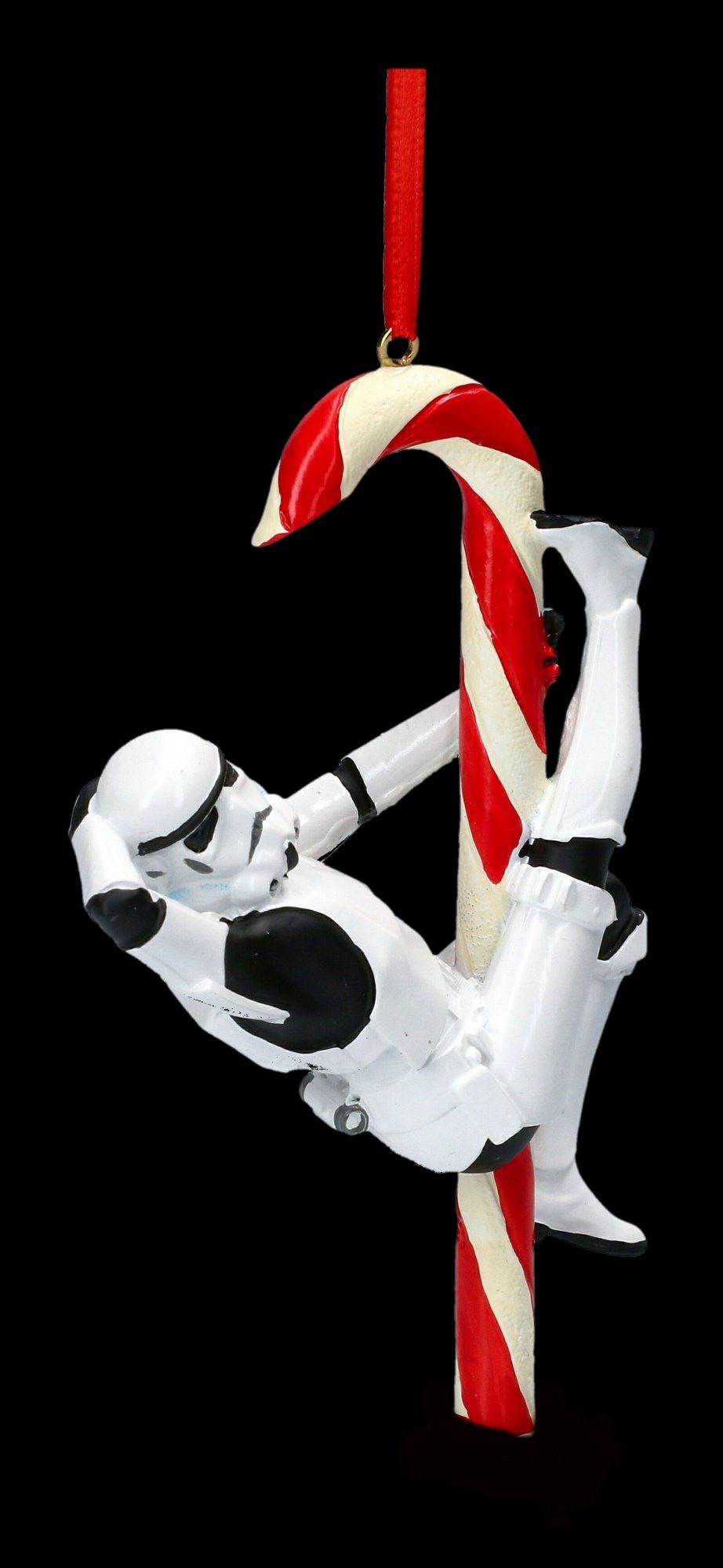 Figuren Shop GmbH Christbaumschmuck Christbaumschmuck - Stormtrooper Zuckerstange - Weihnachten Figur (1-tlg) – Bild 5 von 5