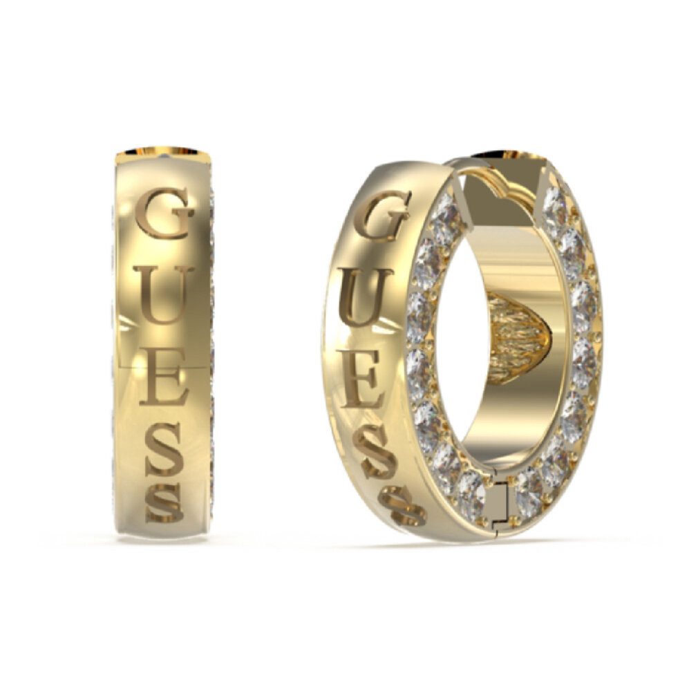 Guess Paar Ohrstecker Damen Creolen JUBE03160JWYGTU günstig online kaufen