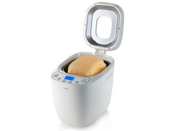 Domo Brotbackautomat, 12 Programme, 550 W, Backmaschine für 700-1000 Gramm, Pizzateig & glutenfreies Brot