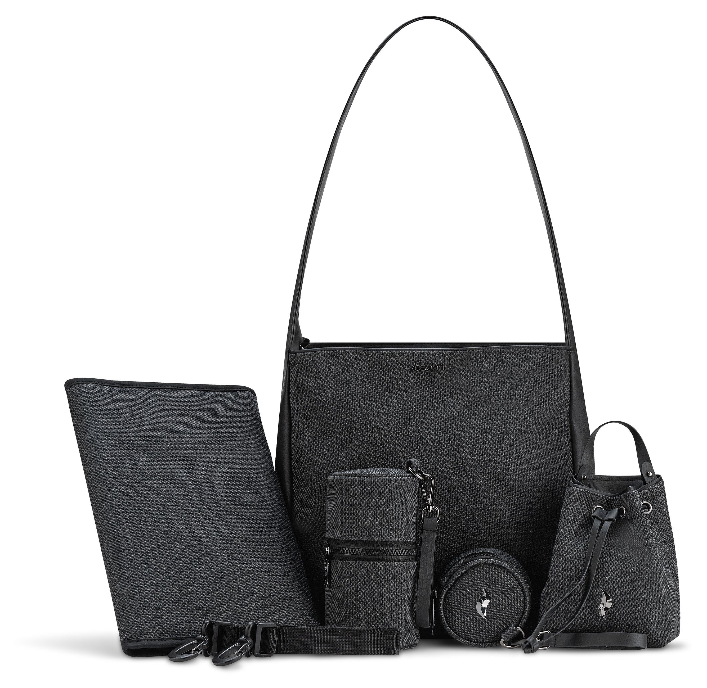 Osann Wickeltasche Ella, mit Wickelunterlage und 3 Accessoire-Taschen