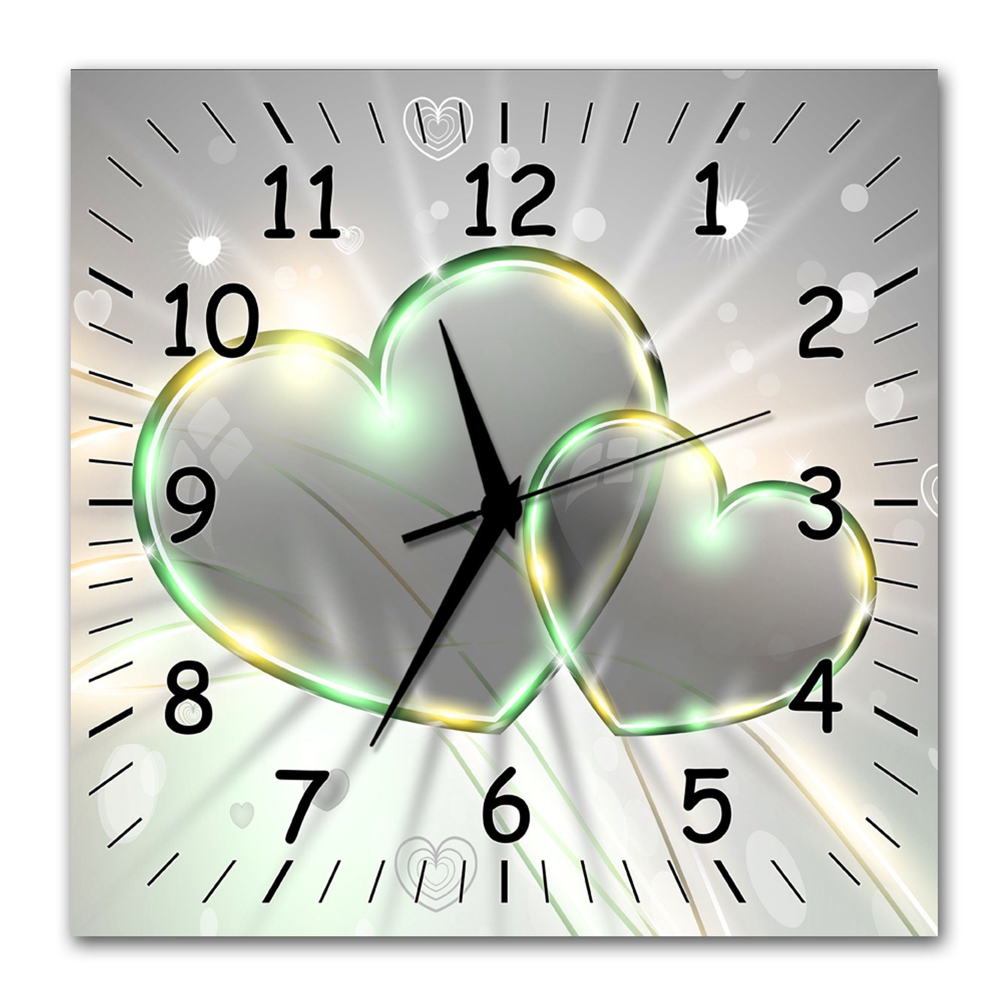 Bilder-Manufaktur Wanduhr BM-9337-1 (BM, Funkuhr oder Quarzuhr, kein Ticken günstig online kaufen